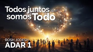 ROSH JODESH ADAR 1  Luna nueva del mes hebreo de Piscis 1  Charla y visualización en vivo [upl. by Laenej]