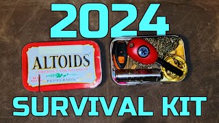 2024 ALTOIDS TIN Survival Kit  Micro Emergency Kit For Hiking Camping Backpacking Etc [upl. by Alisander809]