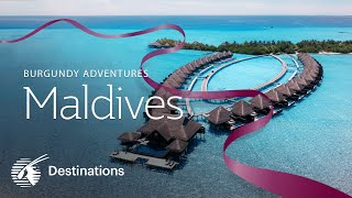 Burgundy Adventures  Maldives 4K [upl. by Zosema123]