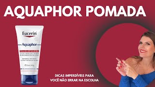 Aquaphor Pomada Reparadora de queimadura cicatriz pé rachado tatoo  Conhecendo o Seu Produto [upl. by Furlani]