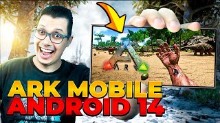 COMO CORRIGIR TELA PRETA ARK MOBILE Android 13 e 14 DEFINITIVAMENTE [upl. by Ayenat]