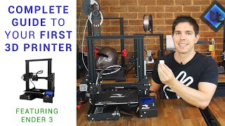 Complete beginners guide to 3D printing  Assembly tour slicing levelling and first prints [upl. by Namsaj255]