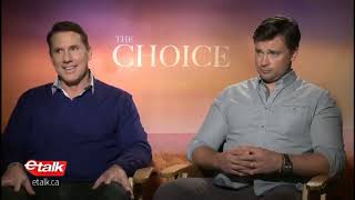 Tom Welling  THE Choice  ETalk CTV [upl. by Laenej]