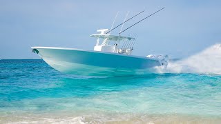 2023 Contender Boats 39 ST  Fishing Our Bahamas Travel Boat [upl. by Suiremed]