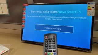 Configurazione guidata AKTV3227H SMART SINTONIZZAZIONE E RIPRISTINO [upl. by Yrocej]