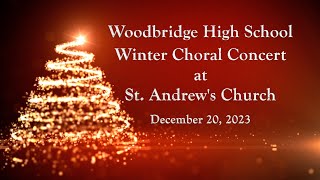 Woodbridge HS Choral Concert at St Andrews Church 2023 [upl. by Malek]