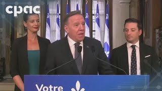 Le PM du Québec François Legault revient sur la session parlementaire – 7 juin 2024 [upl. by Corette796]