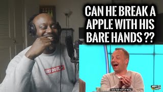 Bob Mortimer Says He Can Break An Apple In Half With His Hands  WILTY GohammTV Reaction [upl. by Gaeta]