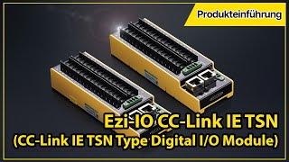 Product IntroductionGER EziIO CCLink IE TSN DIO CCLink IE TSN Type Digital IO Module [upl. by Asenev340]