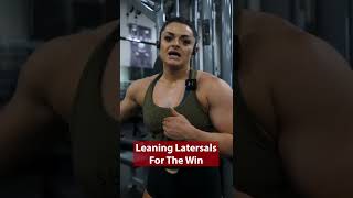 Leaning Lateral Raises [upl. by Nyloj]