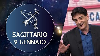 Sagittario ♐️ Martedì 9 Gennaio 🔮 Oroscopo Paolo Fox  Emisferi cerebrali in lotta [upl. by Margot]