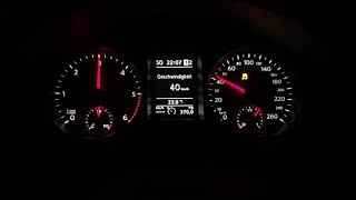 VW Passat B6 20 TDI 110 PS acceleration 0  100 [upl. by Nidla]