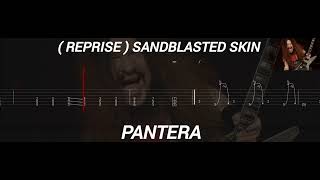 PANTERA  REPRISE SANDBLASTED SKIN  TAB GUITAR [upl. by Flanagan]