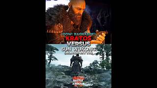 Kratos gow Ragnarok vs sun wukong black myth [upl. by Afrikah]