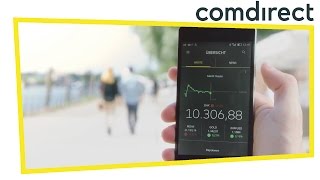 comdirect trading App Einfach Überall Handeln  comdirect [upl. by Alrzc]