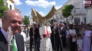 Procesión del Corpus Christi 2023 de Valverde del Camino [upl. by Noret]