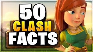 50 Random Facts About Clash of Clans Episode 9 [upl. by Atoiganap]