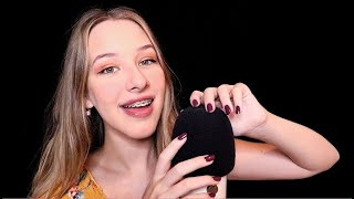 ASMR Tingly Mic Scratching amp Breathy Whispers [upl. by Nodnorb]