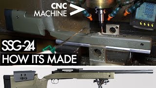 How its made Sniper Rifle Stock M40A3 [upl. by Ardnaed]