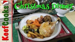 British Christmas Dinner  traditional recipe [upl. by Lombardi]