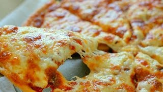 Как приготовить ПИЦЦУ 4 сыра на слоеном тесте  PIZZA [upl. by Annaeerb52]