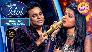 A R Rahman के सामने गाना गाते हुए Nervous हुई Arunita  Best Of Indian Idol Season 12 [upl. by Airet]