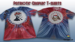 Gravity Dyed Patriotic Graphic Tshirts [upl. by Gloriana]