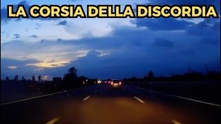 La Corsia della Discordia e il Superamento a Destra [upl. by Ayhdnas]