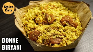 DONNE BIRYANI  MUTTON DONNE BIRYANI  DONNE BIRYANI RECIPE [upl. by Kolnick]