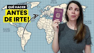 Mis pasos antes de mudarme de país  emigrar a España  Ceci de Viaje [upl. by Ylac139]