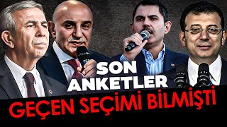 Son Ankara ve İstanbul Büyükşehir Belediyesi Seçim Anketi [upl. by Elehcar]