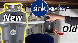 Replacing a Broken Garbage Disposal  Insinkerator Evolution Compact Quite Series 34hp [upl. by Culosio915]