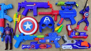 Collecting 7 Sniper Rifles AK47 GUN NERF GUN NERF SNIPER RIFLE M16 GUN NERF MEGA DUAL STRIKE MP5 GUN [upl. by Guadalupe]