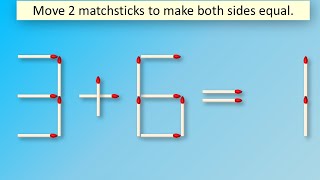 Matchstick Puzzles 385 [upl. by Coppins]