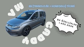 Volkswagen Caddy İnceleme l En Teknolojik Ticari l En Konforlu Ticari l Rifter vs Caddy [upl. by Massab958]