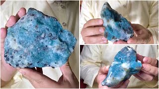 Extremely Rare Stone  Grandidierite  💎  Sparkling Gems amp Minerals [upl. by Gardas]