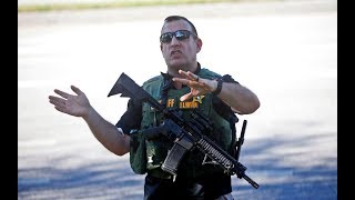 Authorities scour Marjory Stoneman Douglas High School in Parkland Florida after shooting [upl. by Sherlocke]