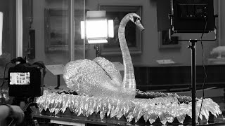 Bowes Swan Automaton 2021 Study week  Silver Swan at The Bowes Museum [upl. by Erodoeht]