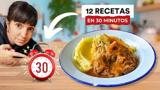 Recetas que se hacen en 30 minutos ideas fáciles y rápidas [upl. by Drucilla]