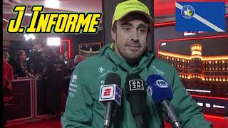 😌 Fernando Alonso GP F1 Las Vegas 2023 Trompo en la salida [upl. by Audwin]