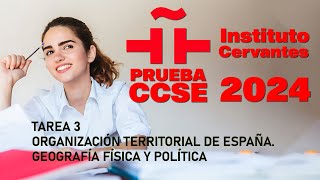 Prueba CCSE 2024 📗 Tarea 3️⃣ NACIONALIDAD ESPAÑOLA 🇪🇸 [upl. by Card]