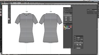 Illustrator  TShirt Tutorial Teil 2  German  Deutsch [upl. by Adnuahsar]