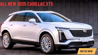 2025 Cadillac XT5 Luxury Compact SUV Official Reveal  FIRST LOOK [upl. by Ainavi]