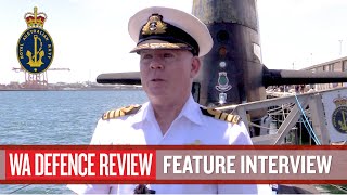 FEATURE INTERVIEW CAPT Ainsley Morthorpe Commanding Officer HMAS Stirling Royal Australian Navy [upl. by Irmine]