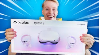 Oculus Meta Quest 2 Setup Unboxing Tips amp First Impressions [upl. by Ollehcram]