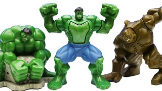 2008 The Incredible Hulk Movie Burger King Set  Collectible Action Figure Review [upl. by Asil]