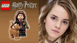 Lego Harry Potter Vs Real Movie Characters [upl. by Yelroc680]