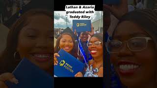 My son and niece graduated with Teddy Riley at the Penn Foster 2023 Graduation [upl. by Orimlede]