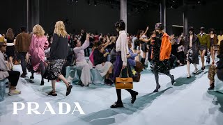 Prada  SpringSummer 2025 Womenswear Show [upl. by Odnomar]