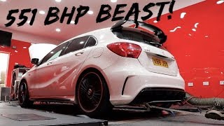 COLLECTING MY 551BHP MERCEDES A45 AMG UKS MOST POWERFUL [upl. by Ocimad957]